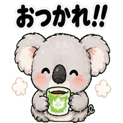 Kenny Cute Koala Stickers