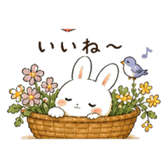 Usagi's Everyday Bunny Stickers