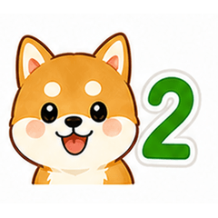 Cute Shiba Inu Stickers Vol.2