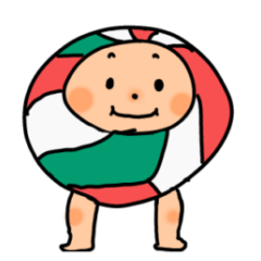 volleyball sticker8