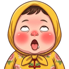胖胖阿黃的臭臉日常（改版篇）