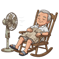 廟口阿伯的日常