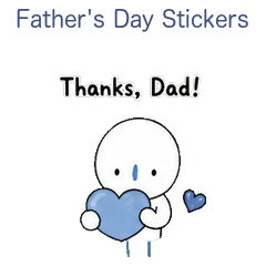 Yuki-Chan Fathers Day Stickers