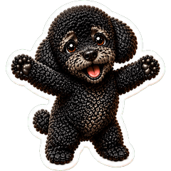 Muu: The Black Poodle Shift-Supporter