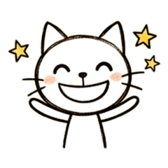 Kawaii Cat Daily Emotions Stickers