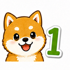 Japanese Dog Stickers Vol.1 TH