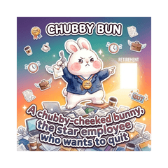 A chubby bunny employee wants to quit