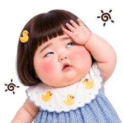 Funny face girl 226 BIG EN