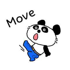 Happy dancing panda2