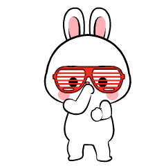 Funny Rabbit 8 : Animated Stickers