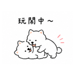柴柴｜玩耍貼圖
