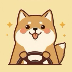 Shiba Inu Driver's Easygoing Daily Life