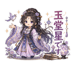 Gyokudo Star Girl Stickers