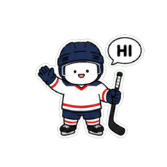 Ice Hockey Stickers for Daily Chat