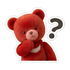 retro stuffed bear