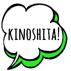 [KINOSHITA] Special sticker