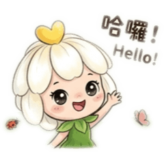 花精靈_小白