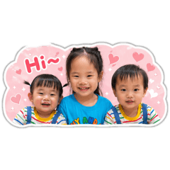 三寶打招呼