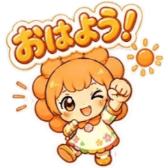 Hanamaru-chan Stickers Vol.1