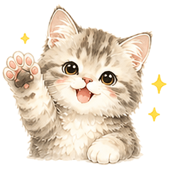 Gray Kitten: Expressions Vol.2