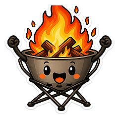 Camp Buddies Stickers