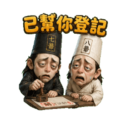 七爺八爺：陰間公務員地府社畜厭世辦公日常