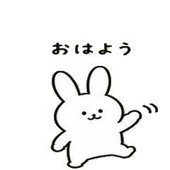 Pencil Touch Bunny Daily Life