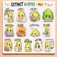 Dino's Busy Day: The Office Edition