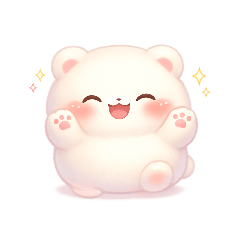 Fluffy Mochi Bear & Bunny: Cozy  Life