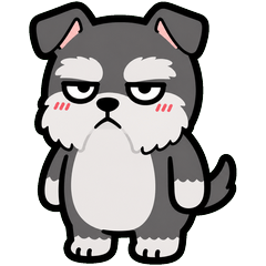 Jitome Miniature Schnauzer Stickers