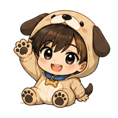 Chibi Chara Stickers second(Kigurumi)