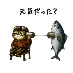 A Slightly Weird but Useful Cat Stickers