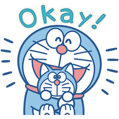 DORAEMON Cat Days Stickers