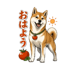 Yukies Family Shiba Inu Kojiro Stickers