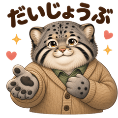 Charming Pallas Cat Dad