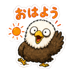 The Weirdly Cute Eagle
