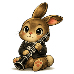 Mugi the Clarinet Bunny