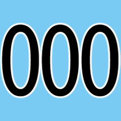 Numbers   000-039