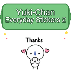 Yuki-Chan Everyday Stickers vol.2