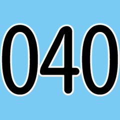 Numbers 040-079