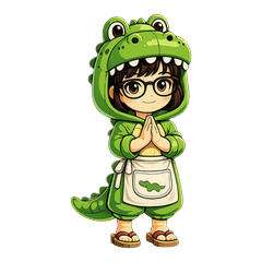 Croco-chan : The Little Cafe Traveler