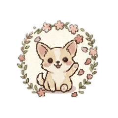 Fluffy Cream Chihuahua
