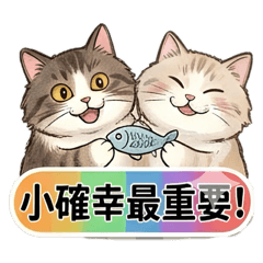 西伯利亞貓和緬因貓的日常（新世代人生篇）