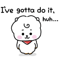 BT21 難熬時刻的實用貼圖