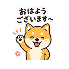 Soft Polite Shiba Inu Office Chat