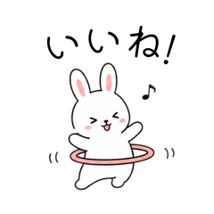 Rabbit Daily Greetings Stickers Vol.1