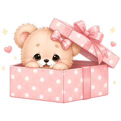 Fluffy Bear Girly Daily Life