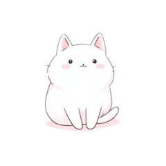 Daily Life of a Healing White Cat