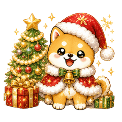 超可愛柴犬【聖誕篇3】