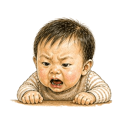 Real Baby Reactions Sticker